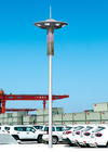 High Mast Pole With Led Flood Lighting System Parking Lot Outdoor Led Pole Lamps high mast light